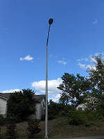 City Street Light - Metal Pole